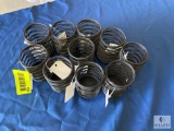 Lot of 10 - Round Black Sugar Packet Holders