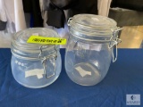 Mixed Lot of Glass Mason Jars