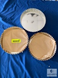 Lot of 3 - 8-inch Tart Pans