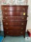 Mahogany chest of drawers