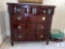 Beautiful dark-wood chest of drawers