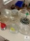 Mixed lot of kitchen glassware