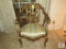 Antique Gold Gilt Frame Side Chair