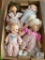 Large lot of child's dolls