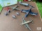 Vintage child's airplane toy lot