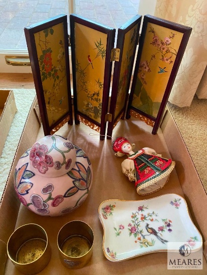 Lot of mixed decorative items - Asian-influenced