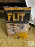 Vintage FLIT Can - Still partially full - NO SHIPPING