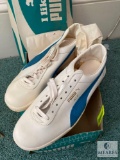 Vintage Puma 9179 Ace Tennis Shoes size 8-1/2 in original box