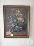 A. Renoir 1866 Framed Floral Print