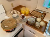 Large lot of kitchen items - serving dishes