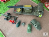Ny-Lint Toys Electronic Cannon and additional military toys