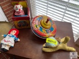 Vintage child's play toy lot