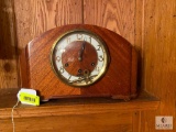 Sean Thomas Wooden Mantle Wind up Clock