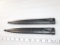 Lot of 2 Metal Scabbards fits 10