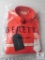 New Beretta Mens Red Long Sleeve Button up Shooting Shirt Size Large