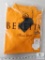 New Beretta Ladies Corporate Patch Polo Orange Short Sleeve Sz Med RUNS SMALL