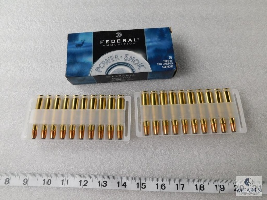 20 Rounds Federal Power-Shok 30-30 Win Ammo 150 Grain Soft Point FN