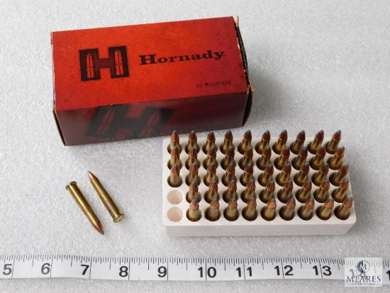 50 Rounds Hornady .22 Hornet Ammo 45 Grain SP Match