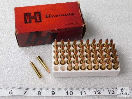 50 Rounds Hornady .22 Hornet Ammo 45 Grain SP Match