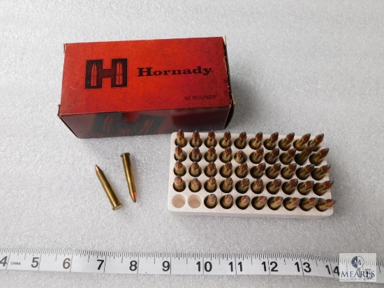 50 Rounds Hornady .22 Hornet Ammo 45 Grain SP Match