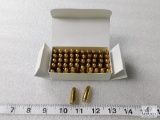 50 Rounds 9mm Ammunition 115 Grain RN