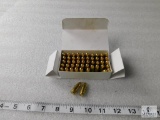 50 Rounds 9mm Mixed Brass Ammunition 115 Grain RN