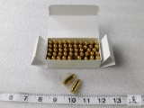 50 Rounds 9mm Mixed Brass Ammunition 115 Grain RN