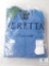 New Beretta Mens Classic V-Neck Sweater Alvio Melange Blue Sz Large