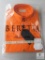 New Beretta Mens TM Shooting Shirt Short Sleeve Orange Sz Medium
