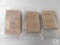 Lot of 3 Sopakco MRE Individual Meals Clam Chowder & Grilled Beefsteak w/ Mushroom