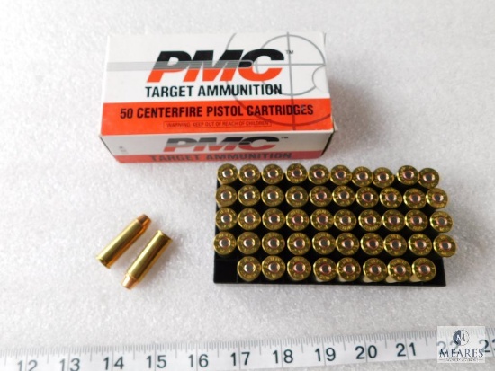 50 Rounds PMC Target Ammunition .44 REM Mag 240 Grain TCSP