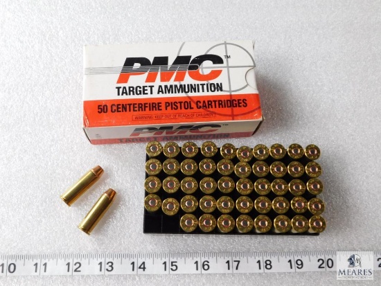 50 Rounds PMC Target Ammunition .44 REM Mag 240 Grain TCSP