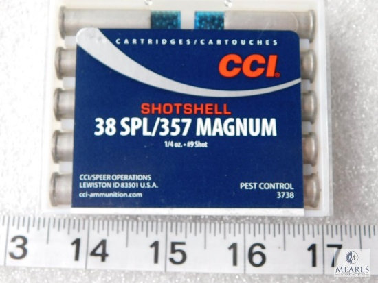 10 Rounds CCI .38 Spl / .357 Mag Shotshell Ammo