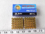 50 Rounds PRVI Partizan 7.65 Browning / .32 Auto Ammo FMJ 71 Grain