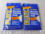 Lot of 2 New Flitz Microfiber Polishing Cloth 16