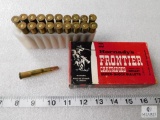 20 Rounds Hornady Frontier 30-30 WIN Ammo 170 Grain Flat Point