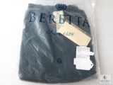 New Beretta Mens Classic V-Neck Sweater Dark Green Sz Medium