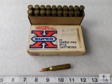 20 Rounds Winchester .257 Roberts / 6.5 Jap Ammo