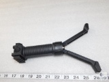 New AR15 forward grip with spring loaded bipod.