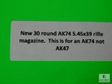 New 30 round AK74 5.45x39 Rifle Magazine for AK74 NOT AK47