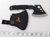 New tactical survival axe with carrying sheath