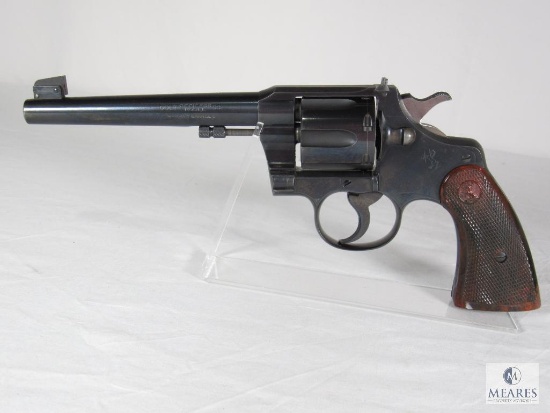 Colt Officers Model .38 Special Heavy Barrel Revolver