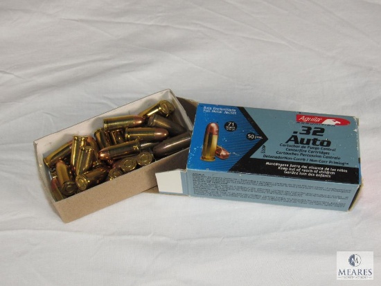 37 Rounds .32 Auto Aguila Ammo 71 Grain