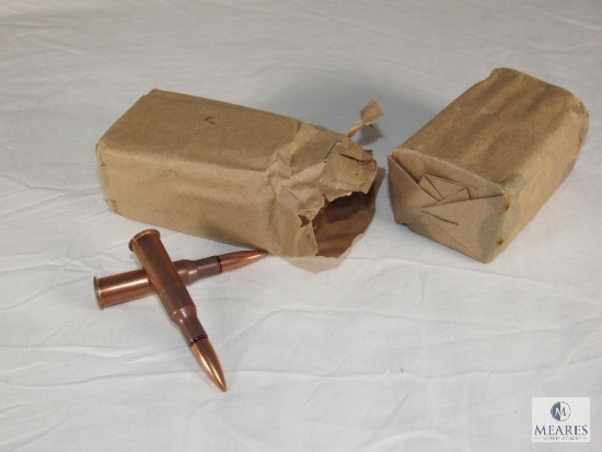 40 Rounds 7.62x52mm Nato Ammo (2 packs of 20 each)