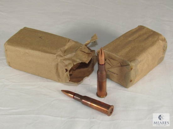 40 Rounds 7.62x52mm Nato Ammo (2 packs of 20 each)