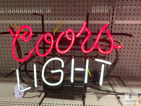 Coors Light Neon Sign