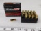 20 rounds Sinter Fire 9mm ammunition, 100 grain hollow point
