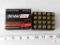 20 rounds Sinter Fire 9mm ammunition, 100 grain hollow point