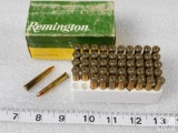 50 rounds Remington 22 Hornet ammo, 45 grain pointed soft point