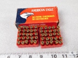 50 rounds American Eagle .25 ACP ammo, 50 grain bullet